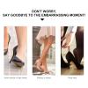 MAGICLULU 2 Pairs Adjustable Detachable Shoe Straps for High Heels Elastic White Lace Shoe Laces for Women Easy to Use High-heeled for DIY view 3