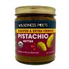 Wilderness Poets, Roasted Pistachio Butter - Organic, Extra Crunchy, 100% Pistachio - Glass Jar (8 Ounce) - Perfect for Sweet or Savory Creations - Unsweetened, California-Grown view 1