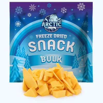 Arctic Farms Freeze-Dried Butternut Squash - Bulk (7.8 oz) | 100% Real, No Sugar Added, Nothing Artificial