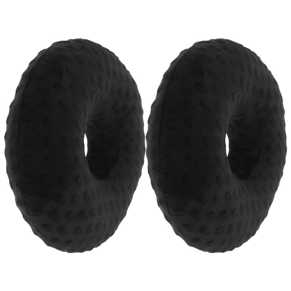 NUSITOU 2pcs Ear Piercing Protector Pillows for Side Sleeping, Memory Foam O-Shaped Support Pillows to Enhance Stability and Prevent Deformation for Pierced Ears at Home