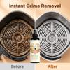 2-in-1 Air Fryer Cleaner and Degreaser Spray, Instantly Dissolves Baked-On Grease, Safe for Non-stick Coatings No Scratching, For Air Fryer Baskets, Racks, And Trays(2PCS) view 2