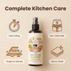 2-in-1 Air Fryer Cleaner and Degreaser Spray, Instantly Dissolves Baked-On Grease, Safe for Non-stick Coatings No Scratching, For Air Fryer Baskets, Racks, And Trays(2PCS) view 3