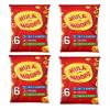 Hula Hoops Classic Variety Crisps, Salt & Vinegar, Original, and Cheese & Onion, 4 x 6 Pack view 1