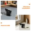 PRETYZOOM 2pcs Adjustable Black Abs Cup Holder for Wheelchair and Pram, Effortless Installation Beverage Holder for Disabled Users and Seniors, Walker Accessories view 3