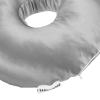 SOLUSTRE Ergonomic and Pressure Relief Ear Piercing Pillow O-Shaped for Side Sleepers with Ear Hole Design Soft Pp Cotton and Satin Fabric Cushioning for Night Use view 3