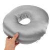 SOLUSTRE Ergonomic and Pressure Relief Ear Piercing Pillow O-Shaped for Side Sleepers with Ear Hole Design Soft Pp Cotton and Satin Fabric Cushioning for Night Use view 4