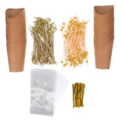 ERINGOGO Disposable Paper Snack Cups for Parties, 12oz Individually Packaged French Fry Holders with Leak-resistant Design, Single Use Disposable Fried Food Cups for Snack Bars and Events