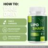 Valdivia (2 Pack) LipoShape Capsules - Official Lipo Shape Supplement, Premium Formula, Natural Vitamins for Health & Wellness - 120 Capsules for 2 Months view 4