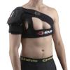 EVS SB04 Shoulder Brace Men, Compression Fit w/Impact Protection, BK, XXL view 3