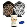 2-in-1 Air Fryer Cleaner and Degreaser Spray, Instantly Dissolves Baked-On Grease, Safe for Non-stick Coatings No Scratching, For Air Fryer Baskets, Racks, And Trays(3PCS) view 1