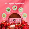 ALOHA Organic Plant Based Protein Bars | Strawberry, 12 Count, 4g of Sugar view 3