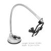 Housoutil Universal Hair Dryer Holder Stand Anti-slip and Easy to Clean with Suction Cup Stainless Steel and Pvc Material Hair Dryer Organizer for Bathroom Countertop view 2