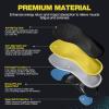 Heavy Duty Pain Relief Insoles, 230+ lbs, Arch Support, Flat Feet Orthotic Insert for Plantar Fasciitis, Flat Feet, Pronation and Heel Pain(US Men 8-8.5/Women 9-9.5) view 3