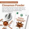 AYUSHKA ORGANIC Ceylon Cinnamon Powder 7 OZ (200g) | USDA Organic Certified | Lab Tested | 100% Pure Sri Lankan True Cinnamon Powder | Non-GMO, Additive Free | Ground Cinnamon for Baking, Cooking, Tea, Coffee, Smoothies & Seasoning view 3