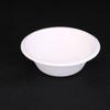 Happyyami 25pcs Disposable Paper Bowls round Shape Dinnerware Bowl 350ml for Party and Banquet Safe to Use White Tableware view 4