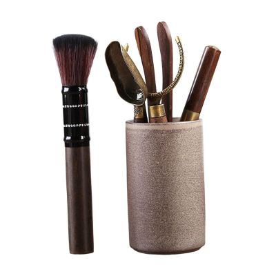 BOAVDRFPN 6Pcs Ceramic Tea Ceremony Set Pot Pet Handmade Kung Fu for Teahouse for Tabletop Decor (Style e)/1623(Style a)