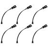 Gadpiparty 6pcs Anti-Slip Face Mask Extender Straps for Adults and Professionals, Nylon Material with Broad Compatibility, Relieves Ear Pressure, for Classrooms and Office Meetings view 1