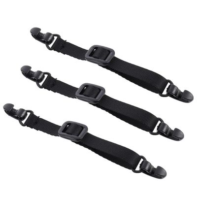 Yardenfun Adjustable Mask Strap Extenders and Secure Fit 3pcs with Flexible Braided Rope and Plastic Hooks Comfortable Mask Cord Straps
