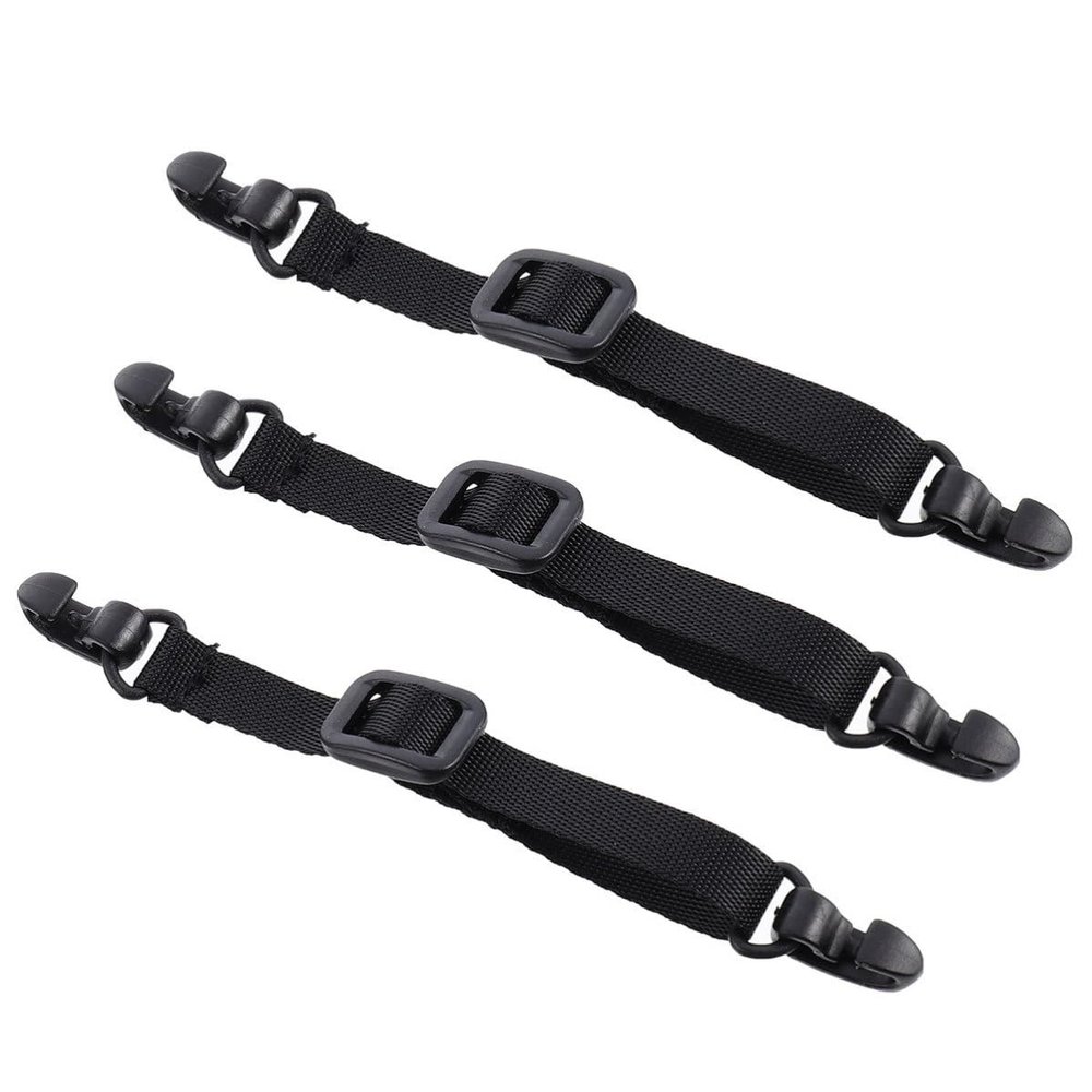 Yardenfun Adjustable Mask Strap Extenders and Secure Fit 3pcs with Flexible Braided Rope and Plastic Hooks Comfortable Mask Cord Straps