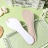 Mipcase Adhesive Sandal Inserts Cushioned Sandal Padding Inserts 2 Pairs with Arch Cushioning Pads, Nonslip Artificial Leather Foot Insoles Beige for Women for Beach and Casual Wear view 2