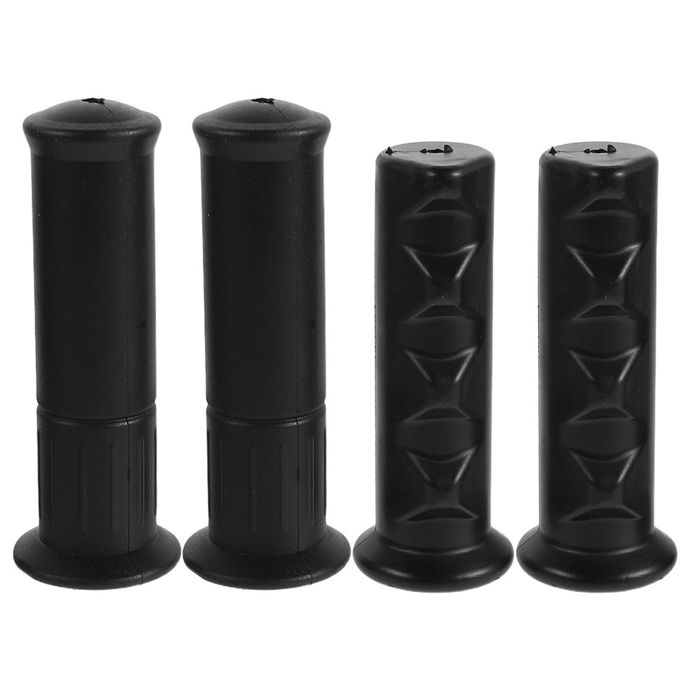 Levemolo 2 Pairs Walker Handle Grips for Wheelchair and Rollator Handles, Rubber Anti-slip Textured Surface Easy Installation, Double-layer Wraparound Design for Seniors and Users