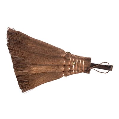 HAKIDZEL Mini Hand Broom for Desktop Cleaning Tools with Natural Bristles, Convenient to Store, for Bookshelves Cleaning and Household Use