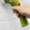 Luxshiny Long Handle Dishwashing Brush Green Plastic Pot Cleaning Brush with Automatic Water Spray Function for Easy and Efficient Kitchen Cleaning view 4