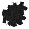 Luwecf 100X Women Non-woven Underwear Panties for Beauty Spa Sauna, Black, as described view 2