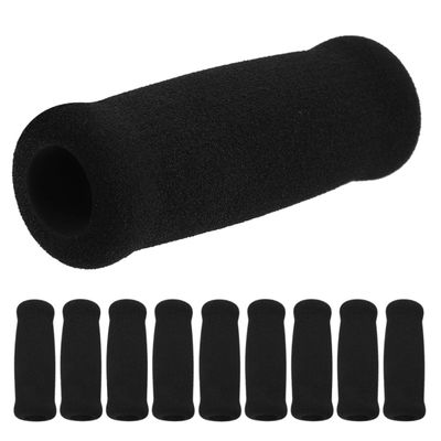 FUNOMOCYA 10pcs Soft and Comfortable Non-slip Sponge Crutch Hand Grips Replacement for 22-23mm Inner Diameter Walking Cane Handles, Thickened Cushioned Grip for Enhanced Comfort