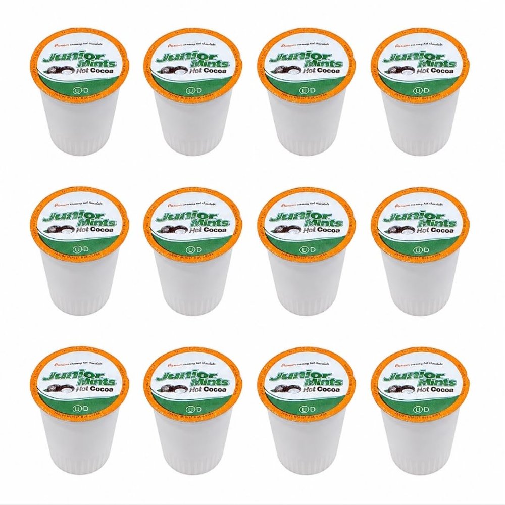 Mint Flavored Hot Cocoa Individual Cups - 12-Pack (Net Weight 1.59 OZ)