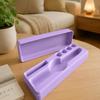 Injection Pen Storage Case, Portable Hard Shell Organizer Box Compatible with Mounjaro KwikPen-Style Injection Pens (Purple) view 2