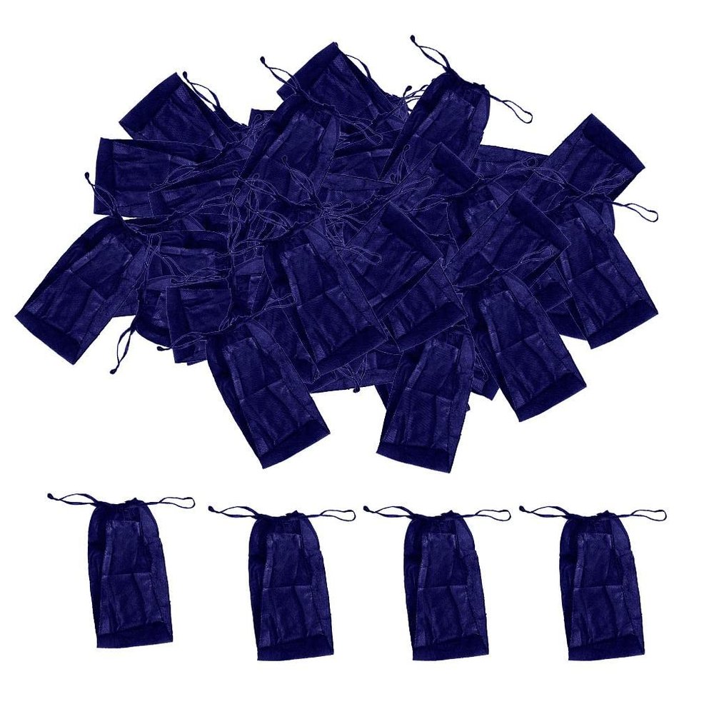 Luwecf 100X Women Non-woven Underwear Panties for Beauty Spa Sauna, Blue, as described