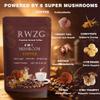 RWZG Mushroom Coffee Instant Powder with MCT Oil, Sugar Free Arabica view 3