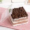 GRADENEVE 10pcs Plastic Cake Boxes with Lids Disposable and Reusable Square Dessert Containers for Food Presentations and Easter view 2