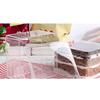 GRADENEVE 10pcs Plastic Cake Boxes with Lids Disposable and Reusable Square Dessert Containers for Food Presentations and Easter view 3
