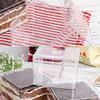 GRADENEVE 10pcs Plastic Cake Boxes with Lids Disposable and Reusable Square Dessert Containers for Food Presentations and Easter view 4
