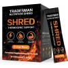 Tradesman Nutrition Shred,Shred Tradesman Nutrition - Thermogenic Support Protein Powder for Men & Women - 30 Sachets(1 Pack) view 1