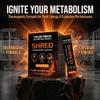Tradesman Nutrition Shred,Shred Tradesman Nutrition - Thermogenic Support Protein Powder for Men & Women - 30 Sachets(1 Pack) view 2
