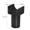 NUSITOU Wheelchair and Chair Black Seat 6pcs Replacement Guides Plastic Rail Parts for U-Shaped Structures with Reliable Seat Support Compatibility Universal for Homes and Care view 2