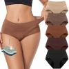 Wotinskrp Opalpaws 100% Leak-Proof Underwear (Apricot*3,3X-Large) view 3