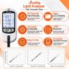 AuQty 6 in 1 Cholesterol Lipid Test Kit With 10 Test Strips For TC Total Cholesterol, TG Triglycerides, HDL-C, LDL-C, TC/HDL Ratio, AI, Cholesterol Monitoring For Home Use view 3
