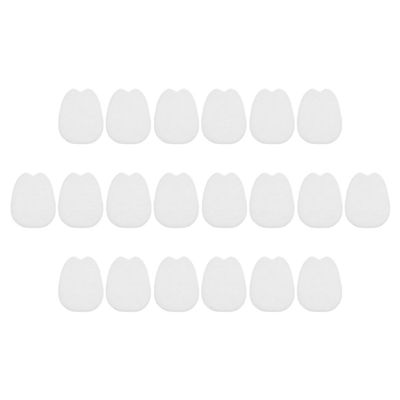 UKCOCO Adhesive Forefoot Shoe Pads with Antiskid Properties 10 Pairs for Women Thin Felt Cushions and Selfadhesive Backing, Curved Forefoot Design for Sports and Hiking Comfort