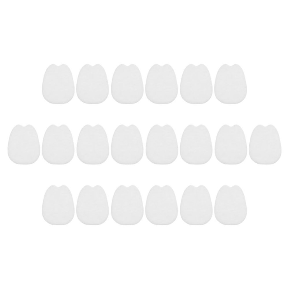 UKCOCO Adhesive Forefoot Shoe Pads with Antiskid Properties 10 Pairs for Women Thin Felt Cushions and Selfadhesive Backing, Curved Forefoot Design for Sports and Hiking Comfort