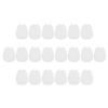 UKCOCO Adhesive Forefoot Shoe Pads with Antiskid Properties 10 Pairs for Women Thin Felt Cushions and Selfadhesive Backing, Curved Forefoot Design for Sports and Hiking Comfort view 1