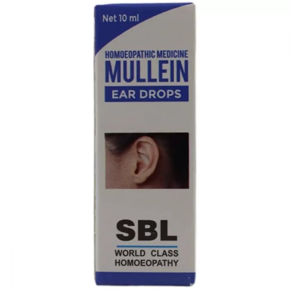 SBL Mullein Ear Drops (10ml) 100% Safe & Natural