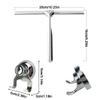 KKIUUUYTGT Shower Squeegee Glass Clean Scraper Washing Wiper with Hook Floor Window Cleaning view 4