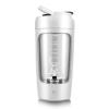 Luwecf Electric Shaker Bottle Blender Bottles Protein Mixes Portable Mixers Cup USB Charging Power Copper Body Suitable for Exercise Workout, White view 2
