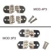 10sets Eyeglasses Hinge for Plastic Frames Acetate Sunglasses Wooden,Glasses Parts Replacement Replace(4P3 10sets) view 2
