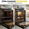 asfanst BBQ Grill Cleaner Spray, Heavy Duty Kitchen Degreaser Spray for Grill, Oven, Stove, Multi-Surface Grease Removal Spray for Home & Outdoor Cooking (1) view 3