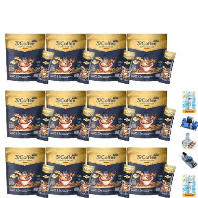 39CoffeePlus Coffee Mix 20Sachets/Pack Robusta Roasted Snack Set 12